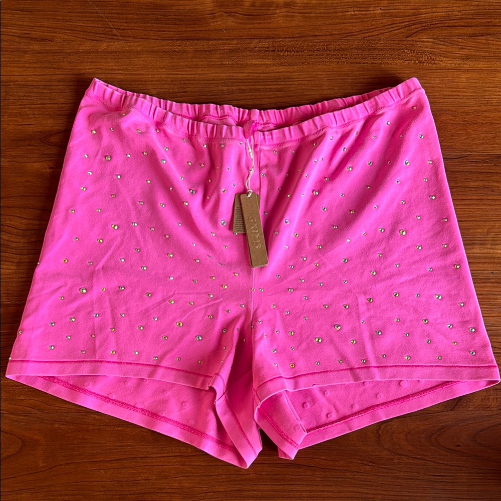 SKIMS OUTDOOR RHINESTONE SHORT SHORT | TAFFY - TAFFY / 2X